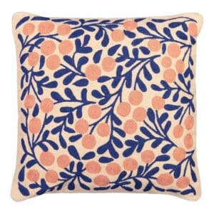 Terttu villa-puuvillatyynynpäällinen, marja