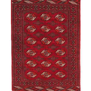 KÄSINSOLMITTU IRANILAINEN VILLAMATTO, TURKMAN