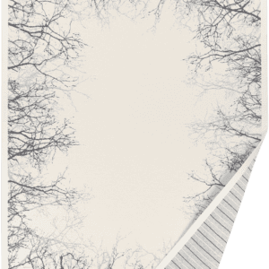 Puise puuvillamatto, valkoinen