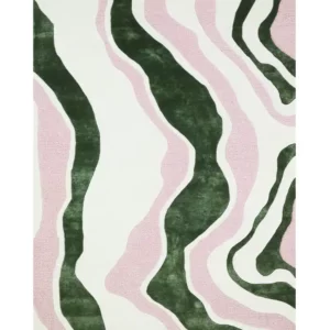 Virta villa-tencel matto