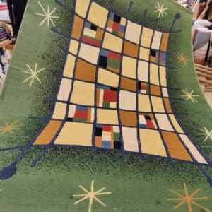 Tivoli nukkamatto, monivärinen