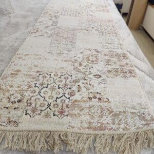 Viskoosimatto beige