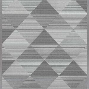 Ruusa puuvillamatto, harmaa