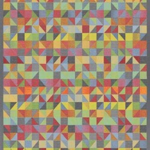 Ereda puuvillamatto, monivärinen