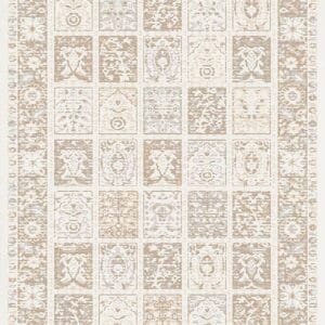 Kalvi puuvillamatto, valkoinen