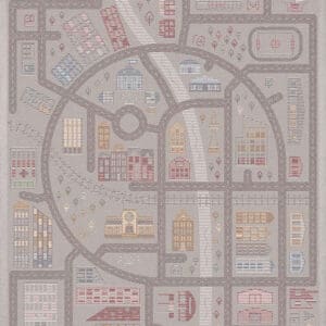 Ülejoe puuvillamatto, beige