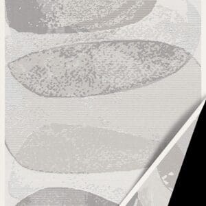 Mukri puuvillamatto, valkoinen