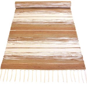 Kotimainen Olki trikookudematto, beige