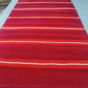 Pispala puuvillamatto, punainen