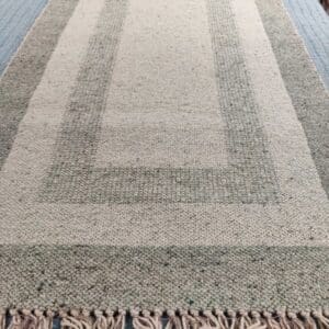 Kotimainen villamatto, vaaleanvihreä