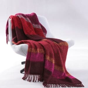 Huopa/viltti Mohair Look Crimson
