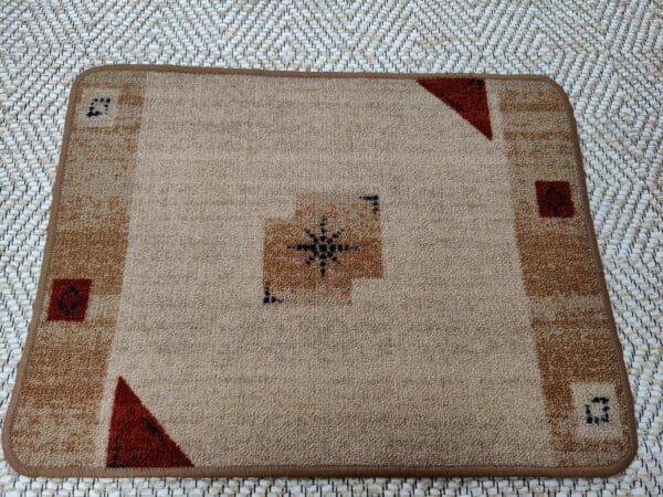 2 kpl kynnysmattoja, beige