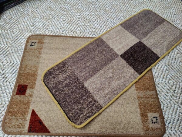 2 kpl kynnysmattoja, beige - Image 2