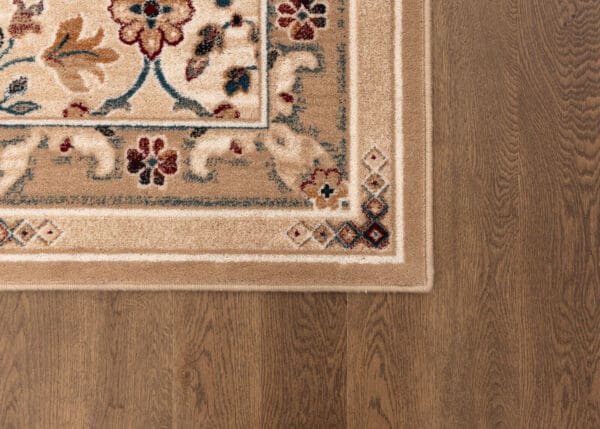 Isfahan Amara villaplyysimatto, beige - Image 4