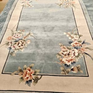 Kiinalainen silkkimatto, käsinsolmittu