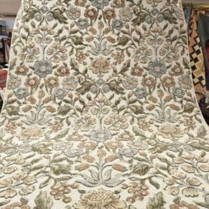 Tweed matto, valkoinen/moniväri