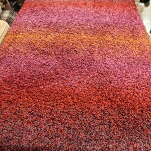 Super Shaggy nukkamatto, puna-oranssi