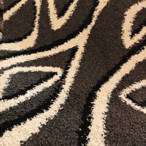 Modern shaggy nukkamatto, harmaa