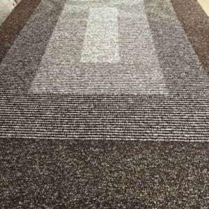 Kotimainen Salonki puuvillamatto, ruskea