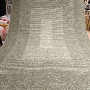 Kotimainen Salonki puuvillamatto, harmaa