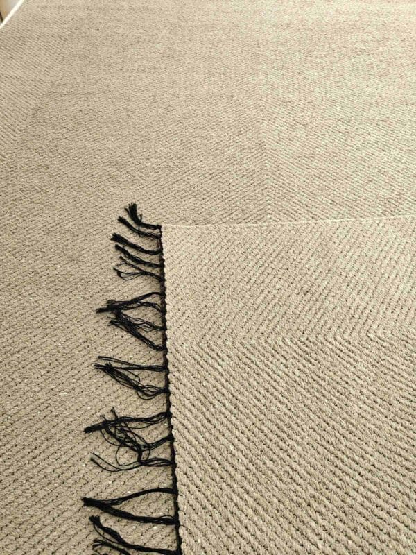 Kotimainen Pallas puuvillamatto, beige