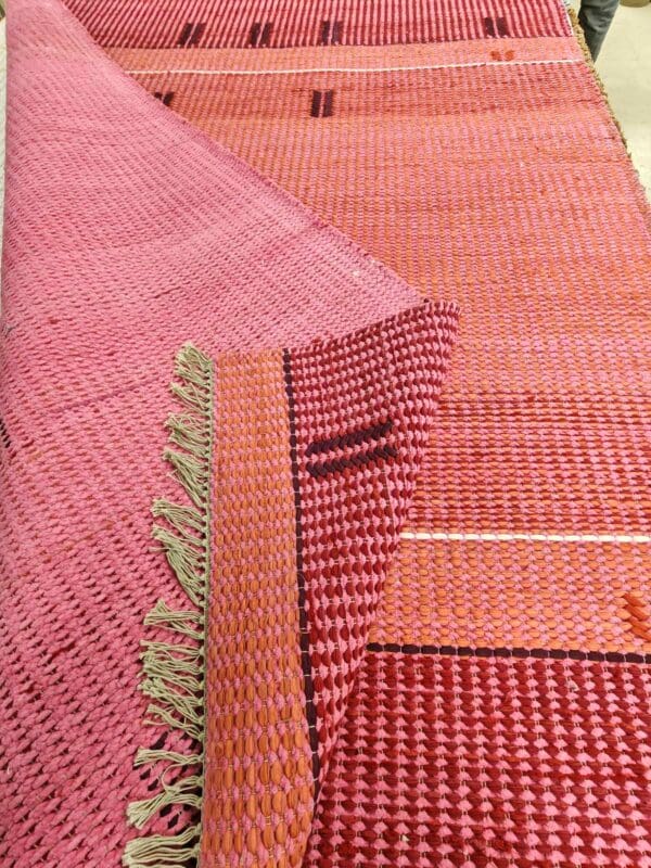 Lupin puuvillamatto, punainen - Image 3