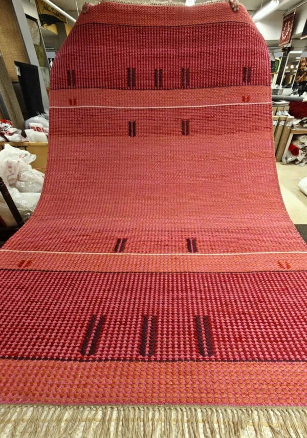 Lupin puuvillamatto, punainen - Image 2