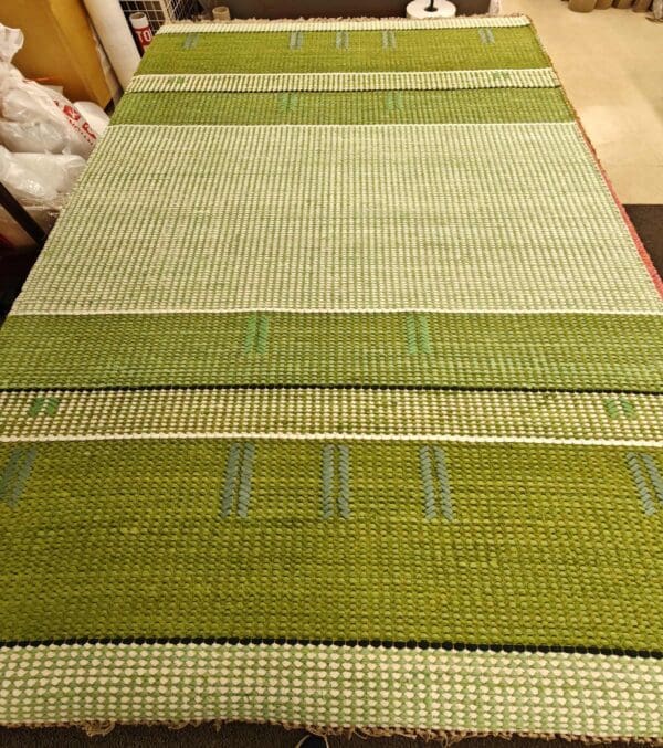 Lupin puuvillamatto, vihreä