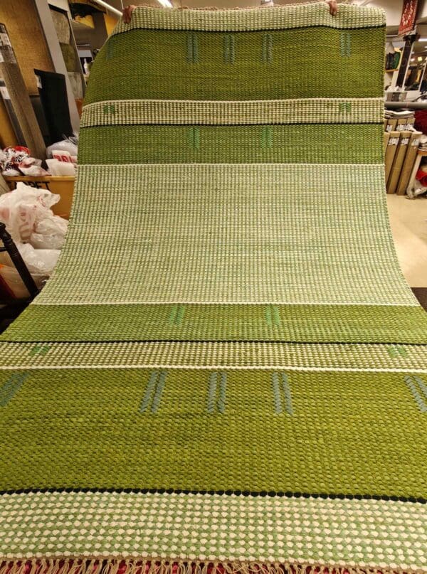 Lupin puuvillamatto, vihreä - Image 3