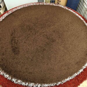 Tessa nukkamatto, ruskea