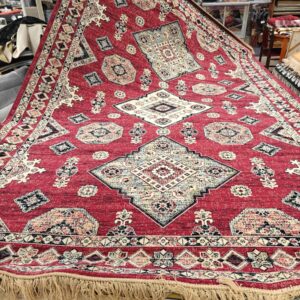 Royal Palace viskoosimatto, punainen