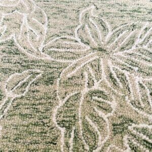 Flora villamatto, vihreä