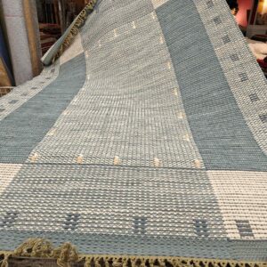 Mirabella puuvillamatto, vaaleansininen-kitti