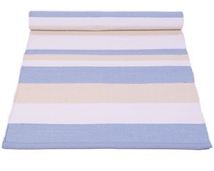 Kotimainen Iiris Raitamatto EKO, vaaleansininen