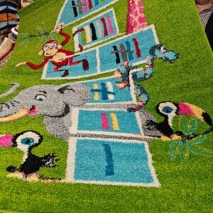 Tom lastenhuoneen matto, lime