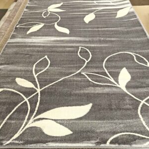 Sanni nukkamatto, harmaa-valkoinen