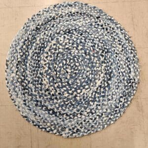 Flätan matto, sininen