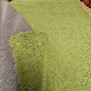 Tessa nukkamatto, vihreä