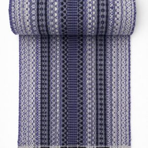 Kotimainen keinutuolinmatto, violetti