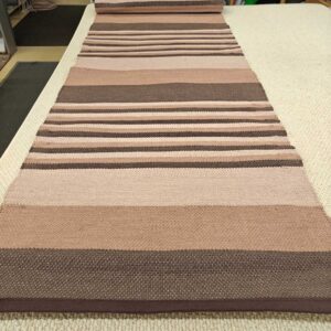 Kotimainen Tiia Raitamatto EKO, beige-ruskea