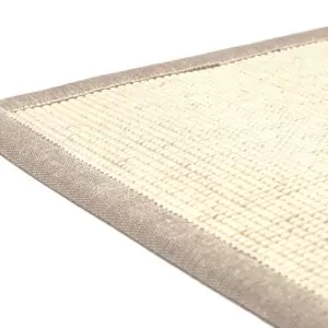 Esmeralda villa-paperinarumatto, valkoinen