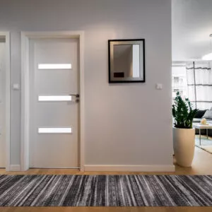 Oriental sisustus/kuramatto, musta-harmaa