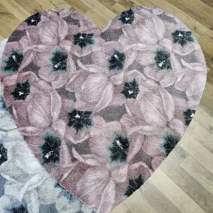 Sydänmatto, roosa