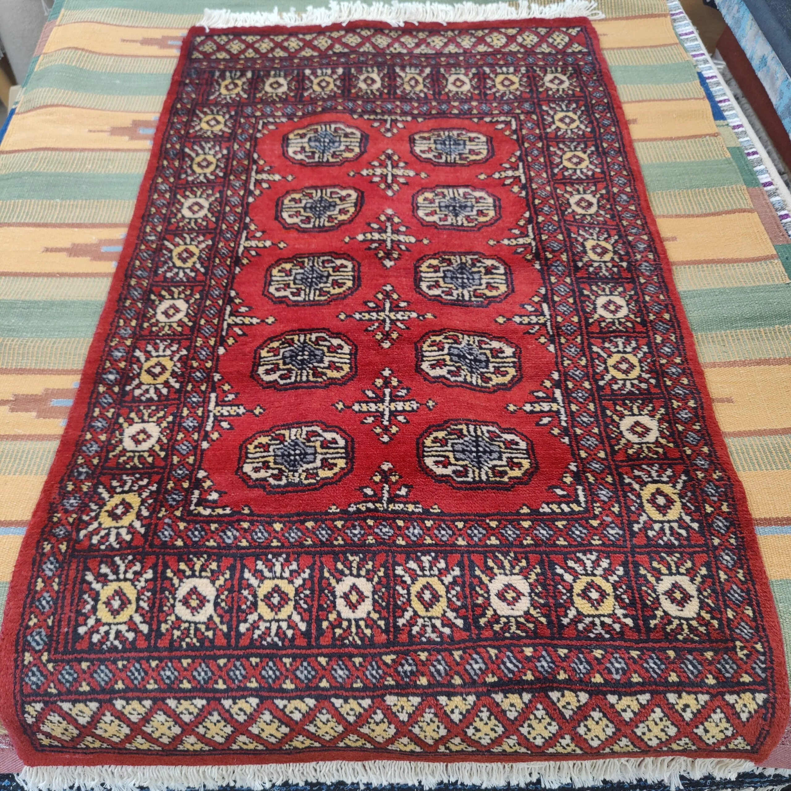 käsinsolmittu pakistan-villamatto - Image 2