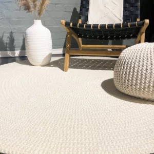 Atlas villamatto, valkoinen