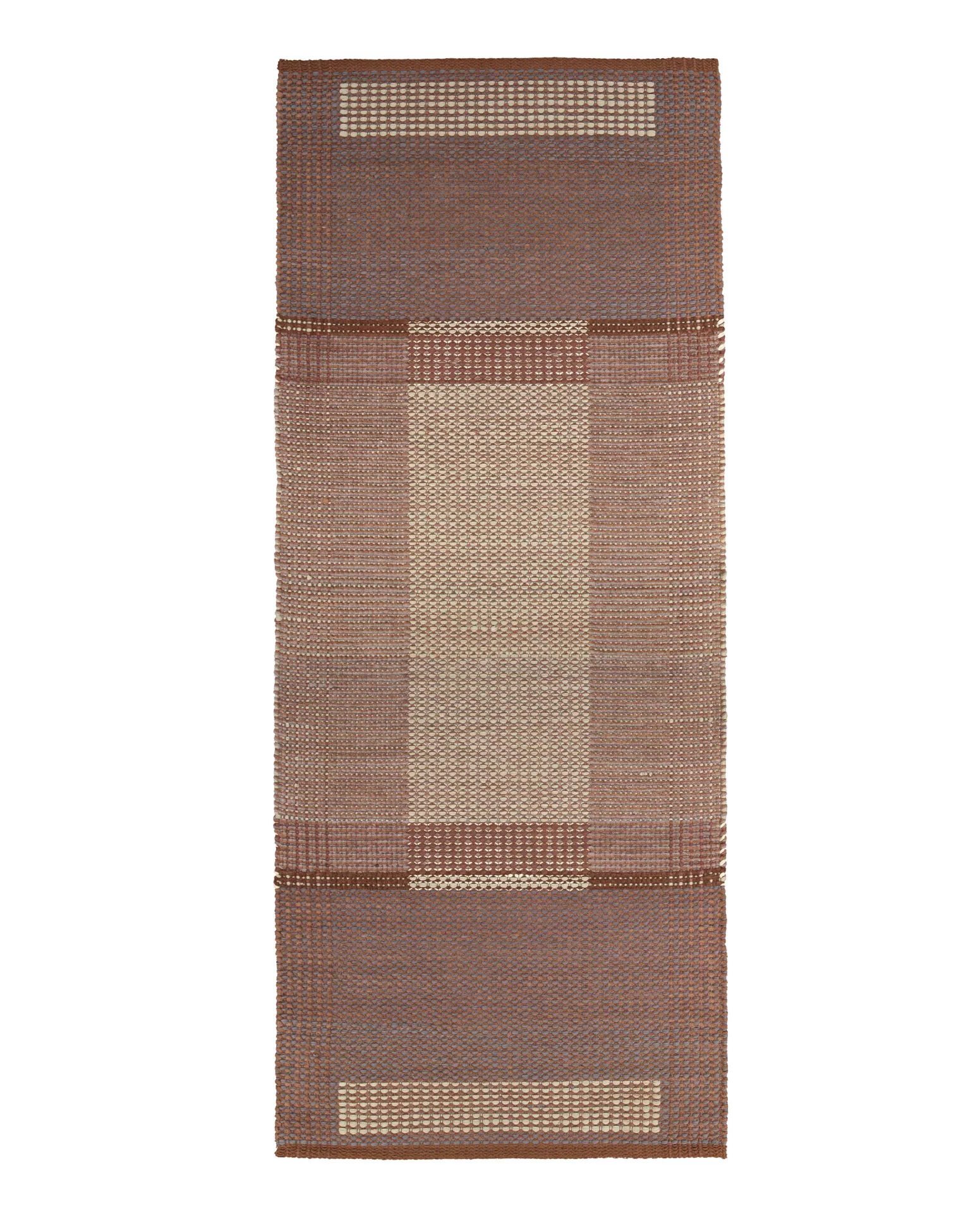 Kareena puuvillamatto, harmaa