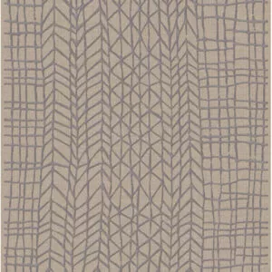 Lastu villa-viskoosimatto, hopea