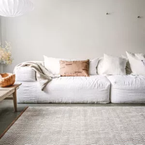 Latua villamatto, valko-kupari