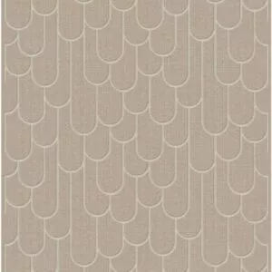 Pannu villa-viskoosimatto, beige