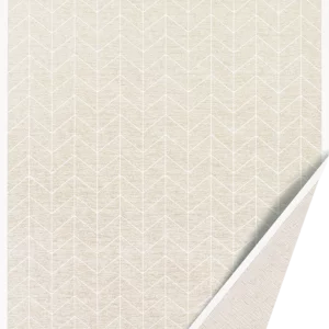 Tali puuvillamatto, valkoinen